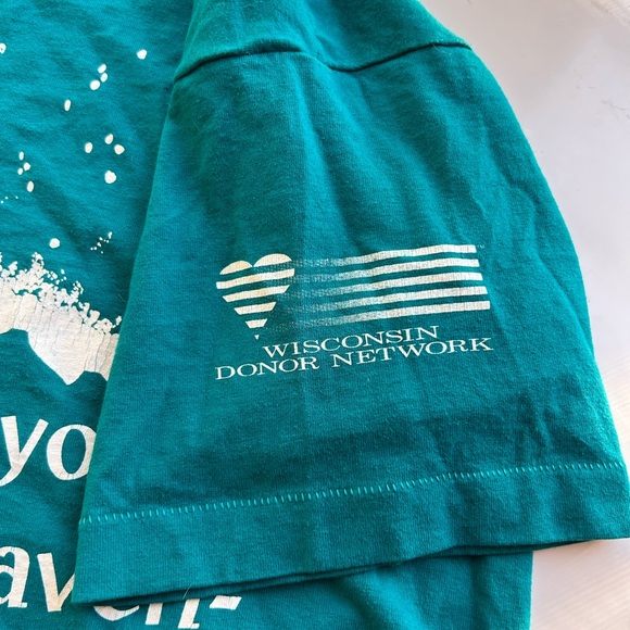 Vintage “don’t take your organs to heaven, heaven knows we need them here” tee - Picture 3 of 4